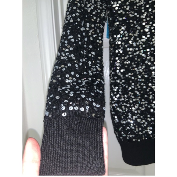 Alice & Olivia black grandpa cardigan sweater  –– NWT‼️ SALE - Picture 7 of 13